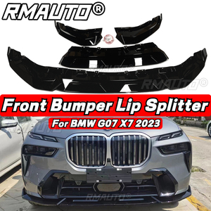 3Pcs/Set <b>Car</b> Front Bumper Spoiler Splitter Lip Side Wing Bumper Protector Guard <b>Diffuser</b> Body Kit for BMW G07 X7 2023 Front Lip - Product Image 2
