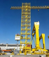 Système de transfert de matériaux pour bâtiments à plusieurs étages, manutention de marchandises pour projets de construction, élévateur de matériaux