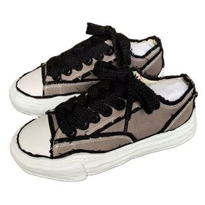 Zapatillas de Lona de Lujo de Diseñador para Hombre, Modelo Mmy Low Canvas Black, Zapatillas de Lona de Lujo de Diseñador Mason Mihara YASUHIRO - Product Image 2