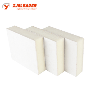 Panneau sandwich isolant MGO EPS/XPS, plaque ignifuge résistante pour murs extérieurs, cloisons intérieures et applications <span class=keywords><strong>de</strong></span> toiture - Product Image 2