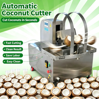 Automatische Hochleistungs-Produktionslinie aus Edelstahl 304 für Kokoswassergetränke mit Kokosnuss-Schneidemaschine