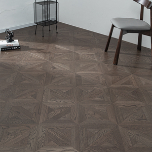 Parquet de Madera de Roble Cepillado Multicapa Color Nogal Personalizado, Grado AB, Duradero, Sistema T&G de 15mm, Fácil Instalación, Ideal para Apartamentos - Product Image 2