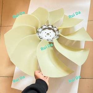 Pale de <span class=keywords><strong>ventilateur</strong></span> en aluminium Luxord 360 <span class=keywords><strong>Z750</strong></span>-25.4-60-9 pour pièces d'excavatrices, machines de construction - Product Image 5