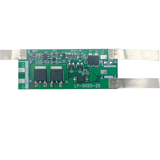 LY-5020-2S Model 18650 Battery Management System 2S 6A 7.4V Series with 50*20mm Size Protection Plate PCB PCBA Product Category