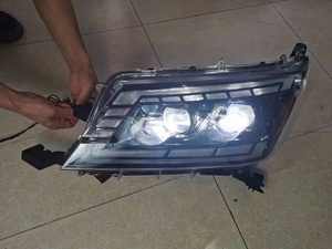ไฟหน้า LED Retrofit สำหรับรถตู้ไฮเอซ KDH 300 ซีรีส์  ชุดไฟหน้าสำหรับไฮเอซ 300 ระบบไฟอัตโนมัติ ไฮเอซ ปี 2019 2020 2021 <span class=keywords><strong>2022</strong></span> - Product Image 3
