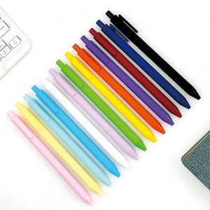 Bolígrafo de Gel de Silicona Multicolor de Alta Calidad X615, Bolígrafo Retráctil Negro de 0.5mm con Logotipo Personalizado para Publicidad y Promoción - Product Image 4