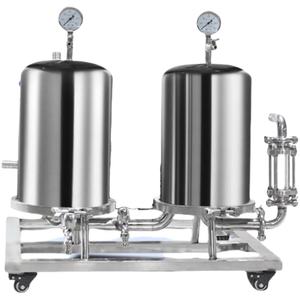 Machine de purification automatique à double filtre à cartouche en acier inoxydable pour whisky, vin blanc, parfum et liqueurs, pour la maison - Product Image 1