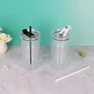 Vaso de Plástico Ligero de 40 oz con Doble Pared y Asa para Barco, Yate, Viajes Marítimos - Product Image 2