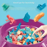 Jeu de société interactif pour enfants : Jouet éducatif stimulant la concentration, jeu de cartes Crazy Treasure Hunt