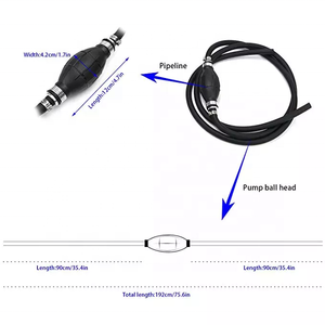 Bomba de Combustible Manual <span class=keywords><strong>Matto</strong></span> de 6mm-12mm con Filtro de Cebado, Bomba de Transferencia de Aceite para Tanque de Coche, Bomba de Transferencia de Aceite de 6ct con Filtro de 8mm - Moldeo Personalizado - Product Image 3