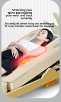 Meilleures ventes : Lit de massage chauffant électrique à commande IA, en alliage de bois et d'aluminium, pour le corps entier, avec jade chauffant