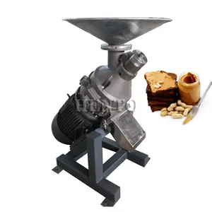 Nut Machine Peanut Butter / Peanut Butter Machine Stainless Steel / Superfine Peanut Butter Grinding Machine