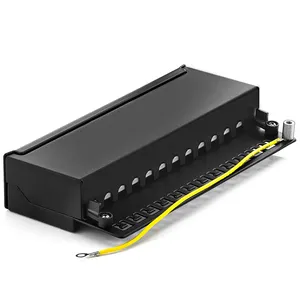 MT-4020 STPタイプ812ポートネットワークパッチパネルRJ45cat5eCAT6パッチパネル