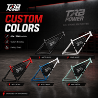 Cadre de vélo électrique TRB POWER pour conversion DIY de vélo électrique, compatible avec batterie triangulaire 135 mm, cadre VTT haute puissance
