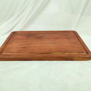 Tabla de Cortar de Madera Orgánica Natural Personalizada al por Mayor, Tabla de Cortar de Madera Económica para Cocina - Product Image 1