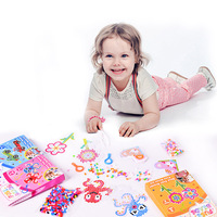 Kit de perles Perler de 5 mm en gros, ensemble de perles à fusionner DIY, motif voiture, jouets éducatifs pour débutants