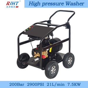 Nouvelle machine de lavage à haute pression à eau froide multifonctionnelle industrielle de 2900 PSI, 7,5 KW, 20 MPa, 21 L/min, haute puissance - Product Image 2