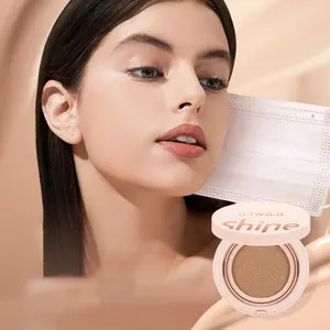 Cojín de aire BB Cream, cosmético Natural de larga duración, resistente al agua, brillante, 3 colores