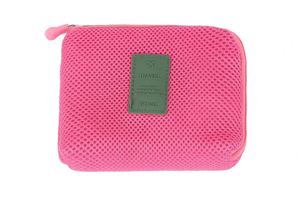 Portable Travel Electronics Accessories Digital Storage Data Cable Pouch Organizer Bag Zipper <b>Recyclable</b> Material Custom Logo - Product Image 3