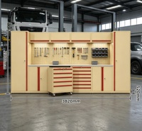 Gabinete de Herramientas Modular de Acero de Alta Calidad, Muebles para Taller y Garaje, Solución de Reparación para Garaje, Muebles Modulares para Reparación de Automóviles