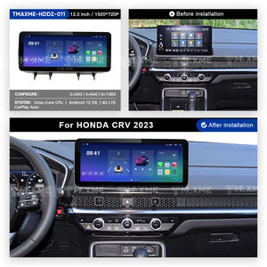 Radio para Auto Maisimei de 12.3'' con Android <span class=keywords><strong>11</strong></span>/12, Reproductor de DVD para Auto para HONDA <span class=keywords><strong>CR</strong></span>-V 2023, IPS, DSP, Video para Auto, Carplay, 4G, Wifi - Product Image 2