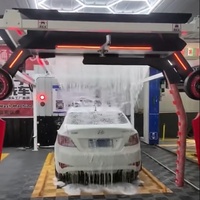 Máquina de Lavado de Autos Automática Sin Contacto de Alta Calidad 360, Sistema de Lavado de Vehículos con Fuente de Alimentación Eléctrica