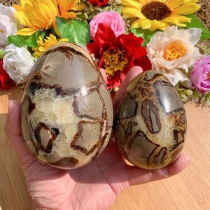 งานแกะสลักคริสตัลขายส่ง งานฝีมือบำบัดรักษา ไข่เซปตารีม DIY สำหรับเป็นของที่ระลึก - Product Image 1