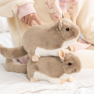 Peluche de Totoro en Posición Sentada, Realista, Juguete de Peluche para el Zoológico, Muñeco de Peluche con Relleno de Algodón PP - Product Image 6