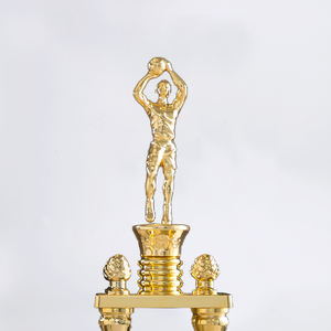 Gran oferta, diseño <span class=keywords><strong>de</strong></span> Liga <span class=keywords><strong>de</strong></span> Campeones, trofeo <span class=keywords><strong>de</strong></span> <span class=keywords><strong>cuatro</strong></span> <span class=keywords><strong>pilares</strong></span>, trofeo <span class=keywords><strong>de</strong></span> Metal <span class=keywords><strong>de</strong></span> baloncesto para competiciones deportivas JS01 - Product Image 2