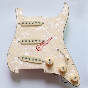 <span class=keywords><strong>Pickguard</strong></span> đàn guitar ST kiểu dáng cổ điển Donlis Vintage DS53 AlNiCo có dây, màu nâu rùa, dành cho guitar tùy chỉnh SSS - Product Image 6