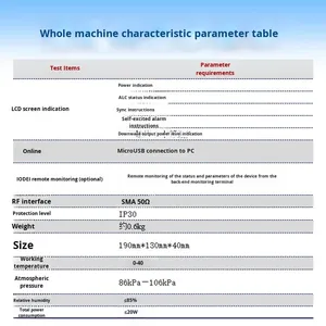 <span class=keywords><strong>Amplificateur</strong></span> de signal de téléphone mobile 5G NR - Booster de <span class=keywords><strong>réception</strong></span> de signal complet avec fonction de pénétration murale - Product Image 5