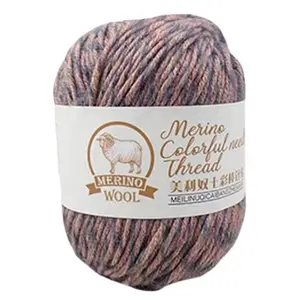 Yarn Craftsman 7S/3 40% merino wool 10% colored thread 30% modal 20% acrylic blended yarn hand-knitted DIY yarn 100g ball