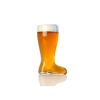 Verre à bière Weihenstephaner allemand de luxe en gros, tasse classique en cristal pour l'Oktoberfest, en vente