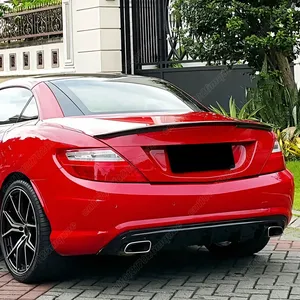 สปอยเลอร์หลังรถยนต์ สำหรับ Mercedes Benz SLK-Class SLC R172 ปี 2011 2012 2013 2014 2015 2016 2017 2018 2019 ชุดแต่งตัวถังรถยนต์ - Product Image 5