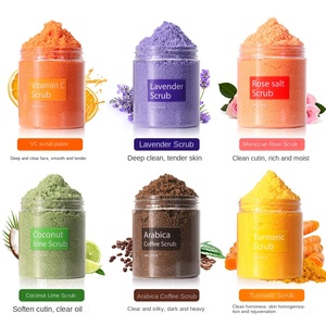 Exfoliante Corporal <span class=keywords><strong>de</strong></span> <span class=keywords><strong>Sal</strong></span> Marina con Vitamina C, Rosa, Lavanda y Aceite <span class=keywords><strong>de</strong></span> <span class=keywords><strong>Coco</strong></span> - Exfoliante Corporal para una Limpieza Profunda e Hidratación - Transfronterizo - Product Image 1