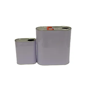 厂家直销的1L/4L椭圆形锡罐用于咖啡茶的化学包装罐圣诞锡盒咖啡