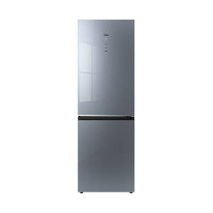 Réfrigérateur à double porte Midea 349 litres, dégivrage automatique, niveau 1 d'efficacité énergétique, BCD-349WGPM(Q), <span class=keywords><strong>gris</strong></span> encre - Product Image 1
