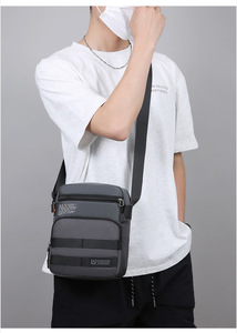Nueva Bolsa Bandolera Oxford de Moda para Hombre, Bolso Cruzado Deportivo, de Negocios, Viaje, Portátil, Pequeño, para Hombres Jóvenes - Product Image 6