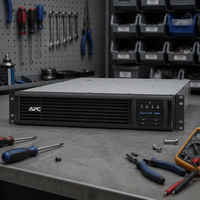 APC UPS SMT3000RMI2U-CH Onduleur interactif en ligne 3000Wh avec batterie au plomb, monophasé pour ordinateur/rack de serveur