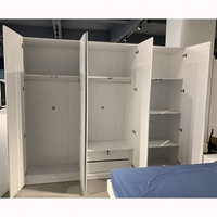 Meubles de chambre à coucher de luxe modernes MHAA016 lits en bois lit King Size