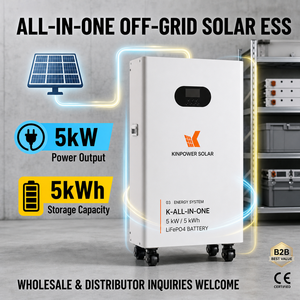 Sistema de Almacenamiento de Energía Solar Todo en Uno de 5kWh - Energía Doméstica Compacta para Respaldo Diario y Facturas Más Bajas - Product Image 1