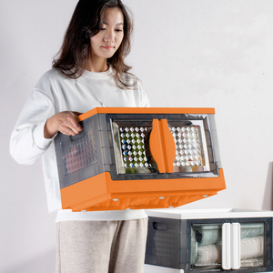 <span class=keywords><strong>Venta</strong></span> Directa <span class=keywords><strong>de</strong></span> Fábrica, Caja <span class=keywords><strong>de</strong></span> Almacenamiento Plegable Apilable <span class=keywords><strong>de</strong></span> Plástico <span class=keywords><strong>de</strong></span> 30 L para Organizar el Armario - Product Image 4