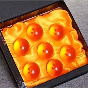 Bola de Resina DBZ de Alta Calidad al por Mayor, Bola de Cristal DBZ de Anime Azul/Amarillo de 7 Piezas para Regalo - Product Image 2