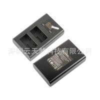 Chargeur de batterie pour appareil photo EN-EL14 à double port USB-C et Micro USB OEM/RingTeam, 2 canaux, pour les appareils photo numériques Nikon D3100-D5600