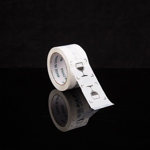 Cinta Adhesiva Navideña Personalizada de Alta Calidad, Cinta de Embalaje Negra Personalizada con Logotipo Impreso - Product Image 3