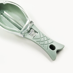 Fish Scaler Manual Plastic Green Kitchen Tool For Seafood Preparation - Product Image 1