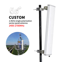 Antenne sectorielle de station de base Wifi Wimax 4g Lte 698-3800MHz pour amplificateur de signal de station de base, répéteur, routeur, pont