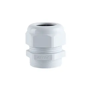 Electrical Waterproof IP68 Nylon Cable Gland With NPT Thread