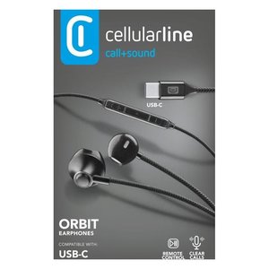 Écouteurs micro filaires ORBIT Noir AUORBITTYPECK - Product Image 2