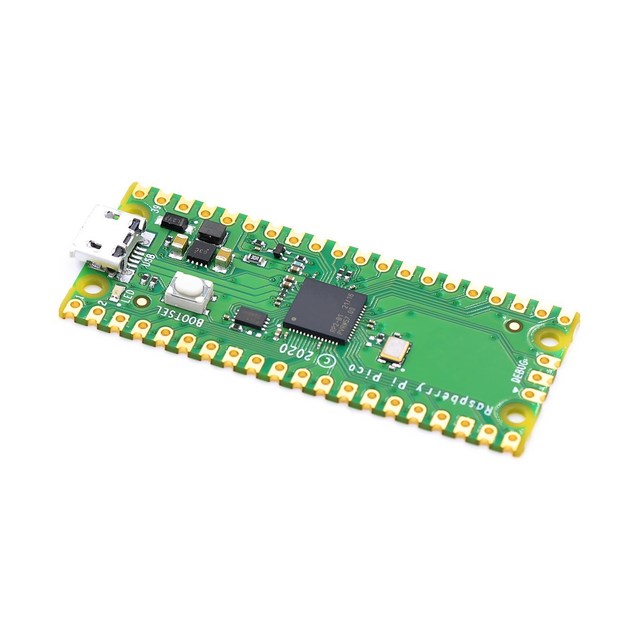 Official Raspberry Pi Pico Board RP2040 Dual-Core 264KB ARM Low-Power Microcomputers High-Performance Cortex-M0+ Processor
